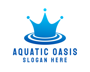 Crown Waterpark Splash logo