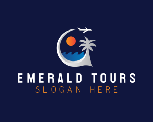 Island Tour Vacation logo design