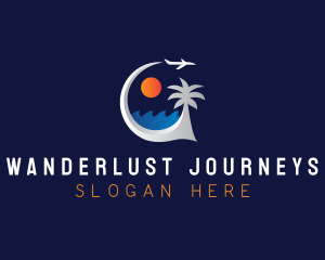 Island Tour Vacation logo design