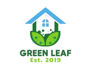 Green Plant House logo design