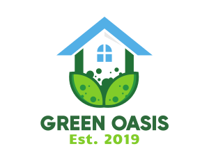 Green Plant House logo design