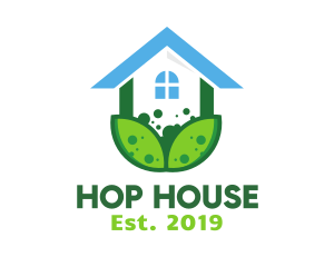 Green Plant House logo design