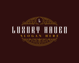 Luxury Royalty Hotel logo design