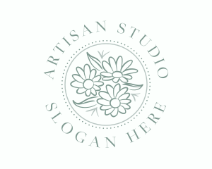 Flower Bouquet Spa logo design