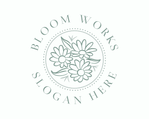 Flower Bouquet Spa logo design