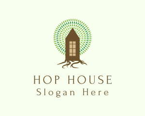 Forest Tree House logo design