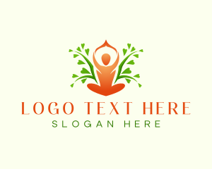 Relaxation Yoga Tree logo