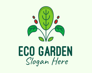 Eco Plant Gardening logo design