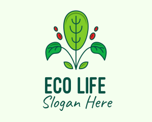 Eco Plant Gardening logo design