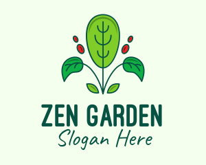 Eco Plant Gardening logo design