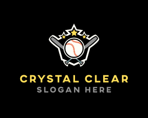 Baseball Game Shield logo design