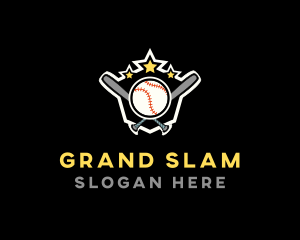 Baseball Game Shield logo