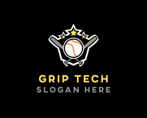 Baseball Game Shield logo design