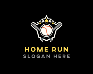 Baseball Game Shield logo