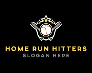 Baseball Game Shield logo
