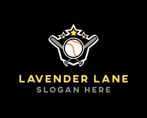 Baseball Game Shield logo design