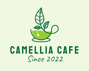 Organic Tea Cafe  logo design