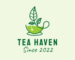 Organic Tea Cafe  logo design