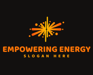 Solar Power Energy logo design