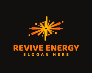 Solar Power Energy logo design