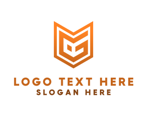 Fortnite - Modern Shield Letter EG logo design