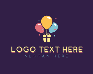 Balloon Birthday Gift logo