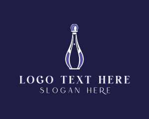 Apothecary Perfume Bottle Logo