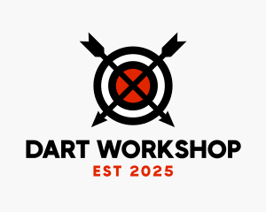 Minimalist Archer Target  logo