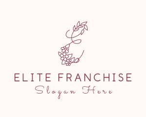 Stylist Letter E logo design