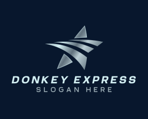 Logistics Star Express logo design