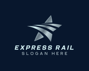 Logistics Star Express logo design