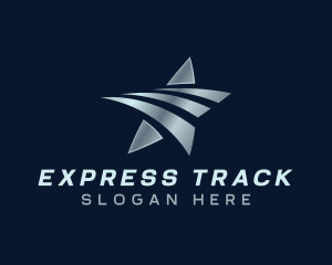 Logistics Star Express logo design