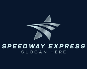 Logistics Star Express logo design