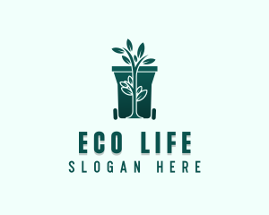 Eco Garbage Disposal logo design