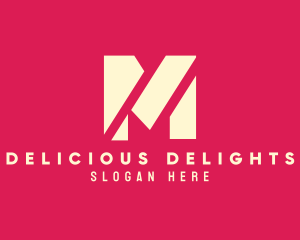 Modern Commercial Letter M logo design
