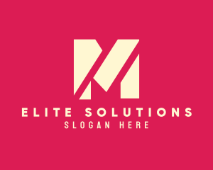 Modern Commercial Letter M logo