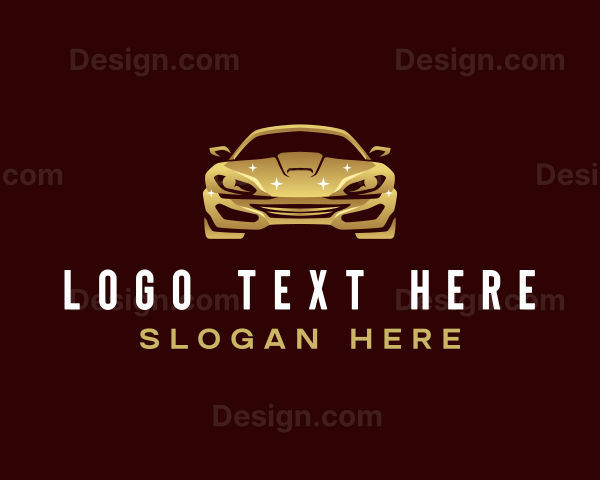 Luxury Car Cleaning Logo