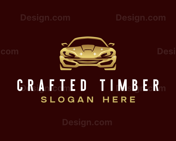 Luxury Car Cleaning Logo