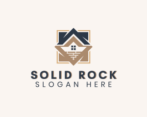 Brick House Tile logo design