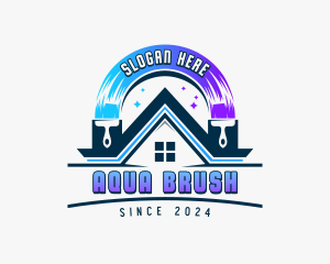 Residential Painting Renovation logo design