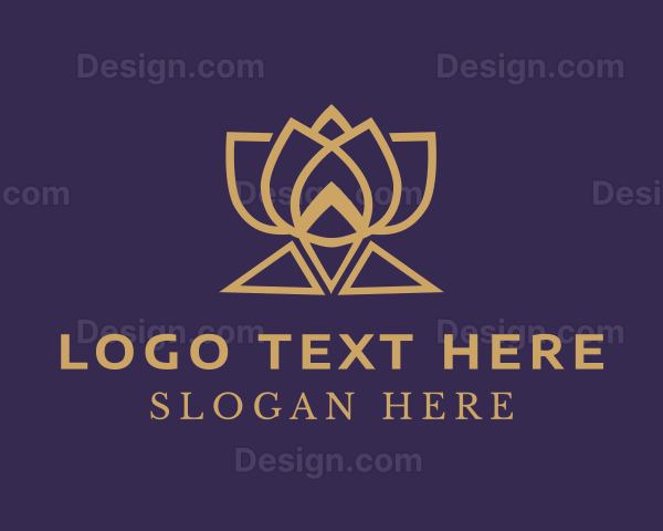 Gold Lotus Wellness Logo