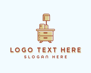 Nightstand Drawer Furniture logo