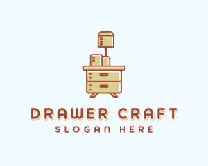 Nightstand Drawer Furniture logo