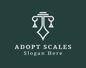 Legal Scale Law Firm logo design