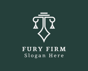 Legal Scale Law Firm logo design