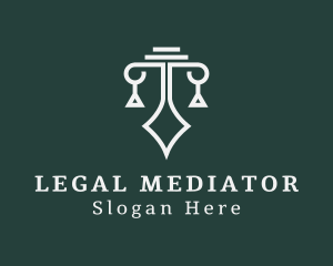 Legal Scale Law Firm logo design