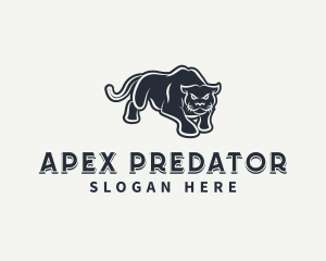 Angry Predator Panther logo