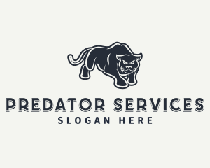 Angry Predator Panther logo