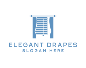 Curtain Drapery Blinds logo