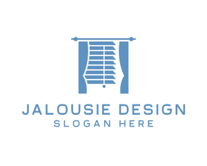 Curtain Drapery Blinds logo